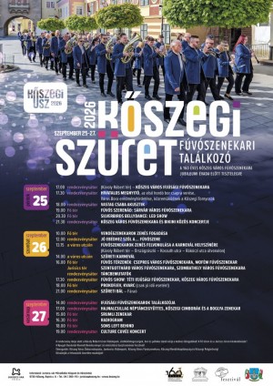 Kőszegi Szüret, Fúvószenekari Találkozó - 2026